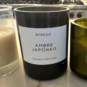 Byredo Ambre Japonais Black Candle 240g 8.5oz Low Fill